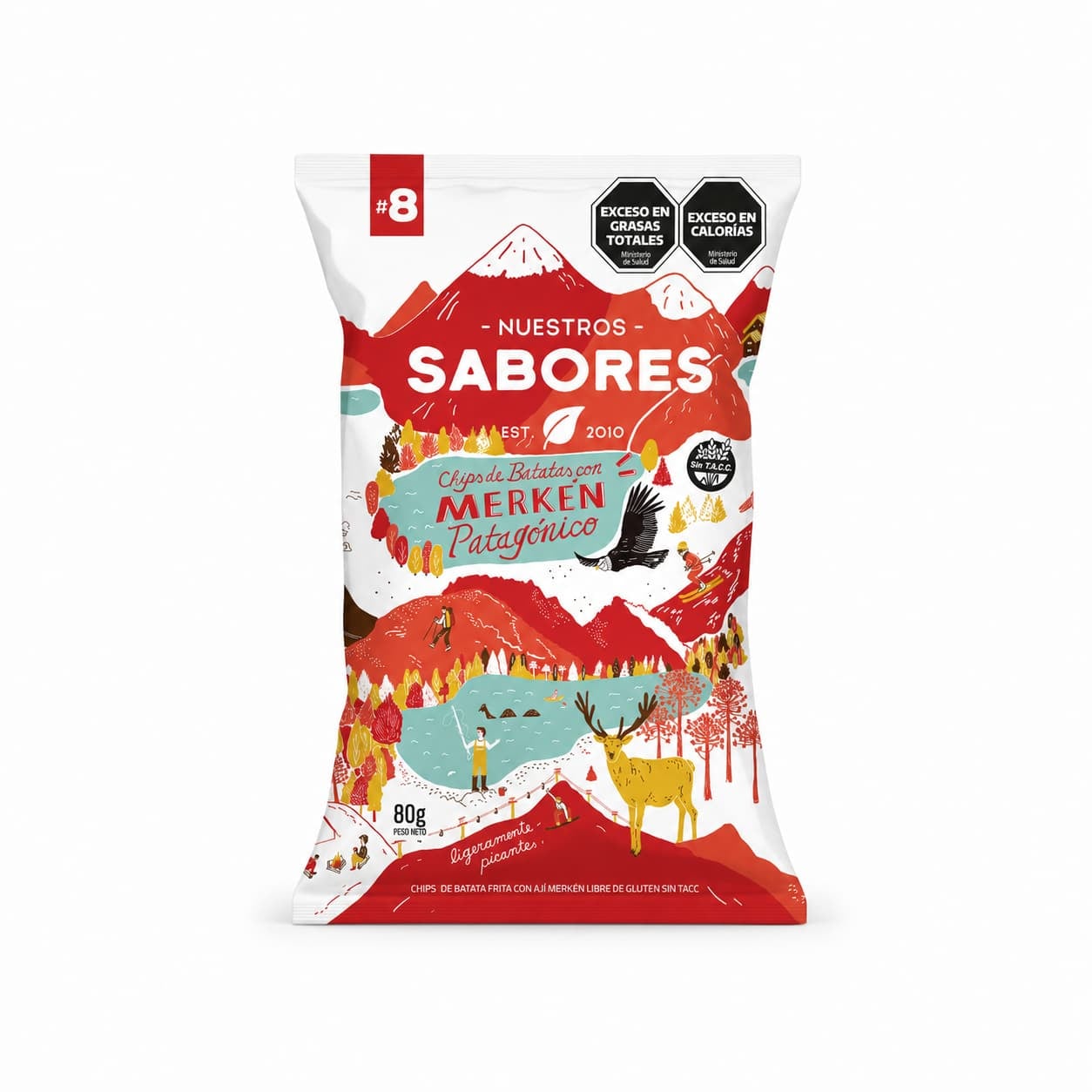 Batata con Merken Patagónico