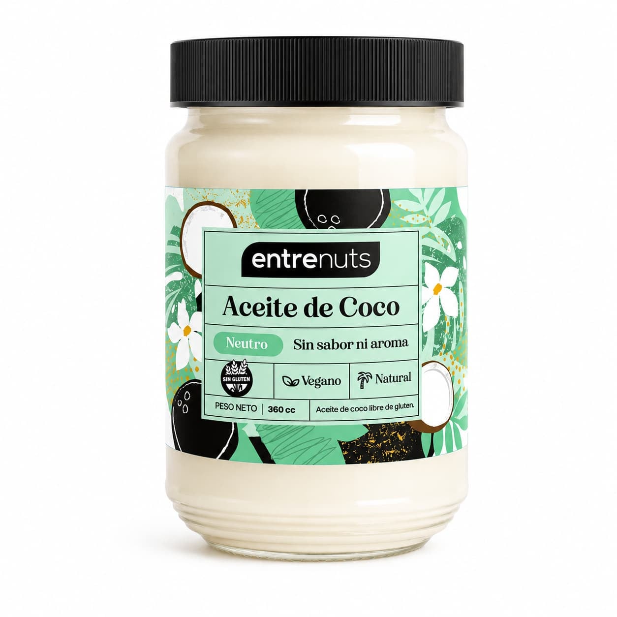 Aceite de Coco Entrenuts 360 cm – Entrenuts